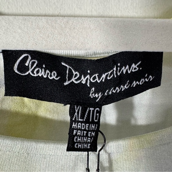 Claire Desjardins Floral Tunic Top Dolman Sleeves NWT - Picture 7 of 11